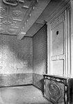 Salon met sierstucwerk, 1939