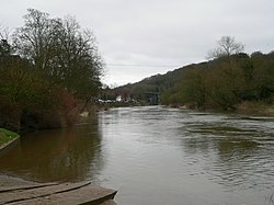 Река Севърн в района на град Айрънбридж