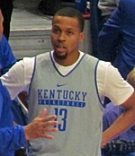 Briscoe in Kentucky's 2016 Blue-White scrimmage Isaiah-Briscoe-2.jpg