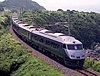 A Relay Tsubame limited express train on the Kagoshima Main Line in 2007