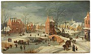 Thumbnail for File:Jan Brueghel the Younger - Snowy Landscape, after 1625.jpg