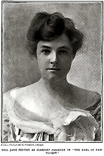 Jane Peyton American actress