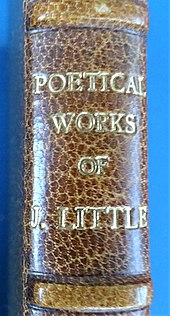 Label of Janet Little's Poetry Volume Janet Little's Poetical Works. 1792. Label.jpg