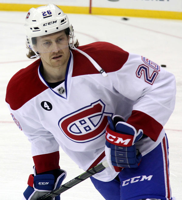 Petry with the Montreal Canadiens in April 2015.