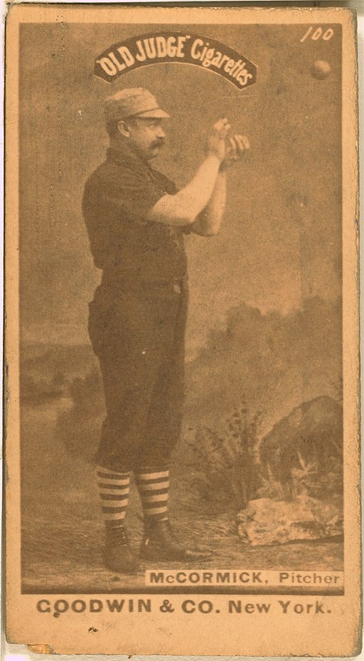 Jim McCormick baseball card