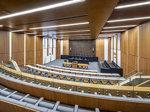 Judicial court room