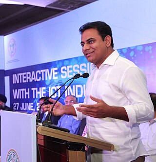 <span class="mw-page-title-main">K. T. Rama Rao</span> Indian politician