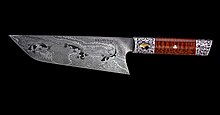 Custom made knife made personally by Bob Kramer in his shop in Bellingham, Washington. It was auctioned off in July 2019. KINTARO'S DREAM.jpg