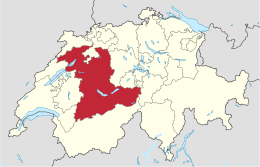Canton Berna – Localizzazione