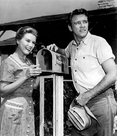 Crenna and Kathleen Nolan in The Real McCoys, 1960