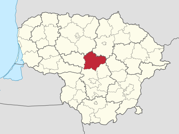 Kedainiai in Lithuania.svg