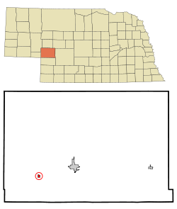 Location of Brule, Nebraska