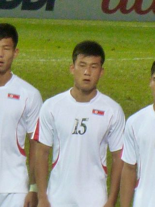 <span class="mw-page-title-main">Kim Chol-bom</span> North Korean footballer