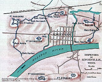 Defenses of Knoxville Knoxville defenses 1863.jpg