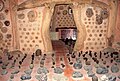 Inside the Samseonggung Museum. Samseonggung is a Shrine dedicated to the traditional worship of the three mythical creators of Korea: Whanin, Whanung, and Dangun.