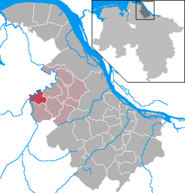 Kaart van Kranenburg