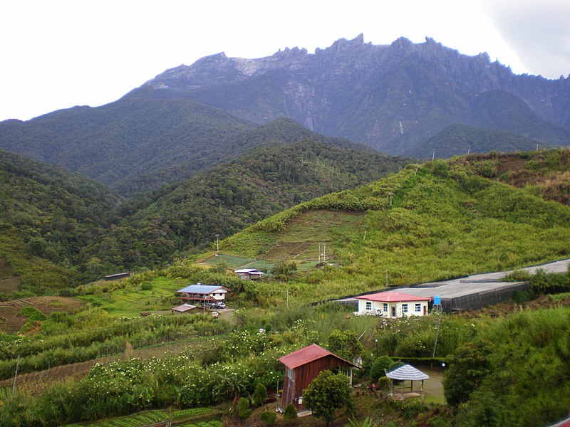 File:Kundasan highland - peak of mouth kinabalu - panoramio.jpg