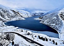 Lake Lyndon in winter