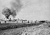 Allied troops landing at Anzio