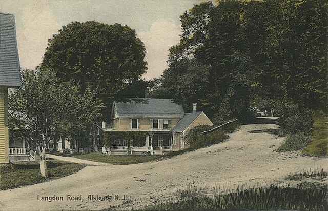 Langdon Road in 1910