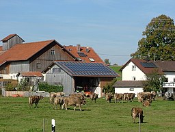 Laubener Straße in Lauben