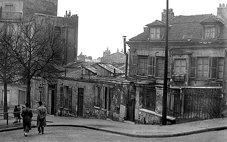 Le Bateau Lavoir, circa 1910