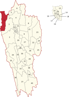 Hachhek (Legislative Assembly constituency) Constituency of the Mizoram legislative assembly in India