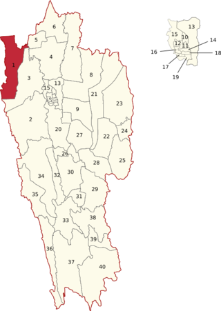 <span class="mw-page-title-main">Hachhek Assembly constituency</span> Constituency of the Mizoram legislative assembly in India