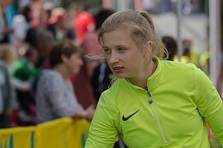 <span class="mw-page-title-main">Tina Šutej</span> Slovenian pole vaulter