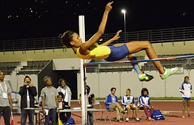 Seychellois high jumper Lissa Labiche