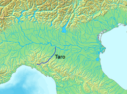 Val di Taro - Localizzazione