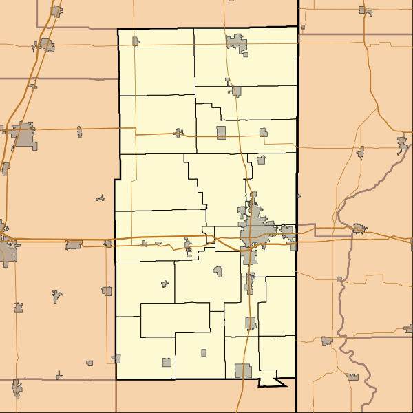 File:Location map of Vermilion County, Illinois.svg