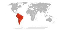 Situación de Unión de Naciones Suramericanas