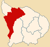 Location of the province Andahuaylas in Apurímac.png