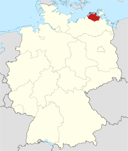 Circondario della Pomerania Anteriore Settentrionale – Localizzazione