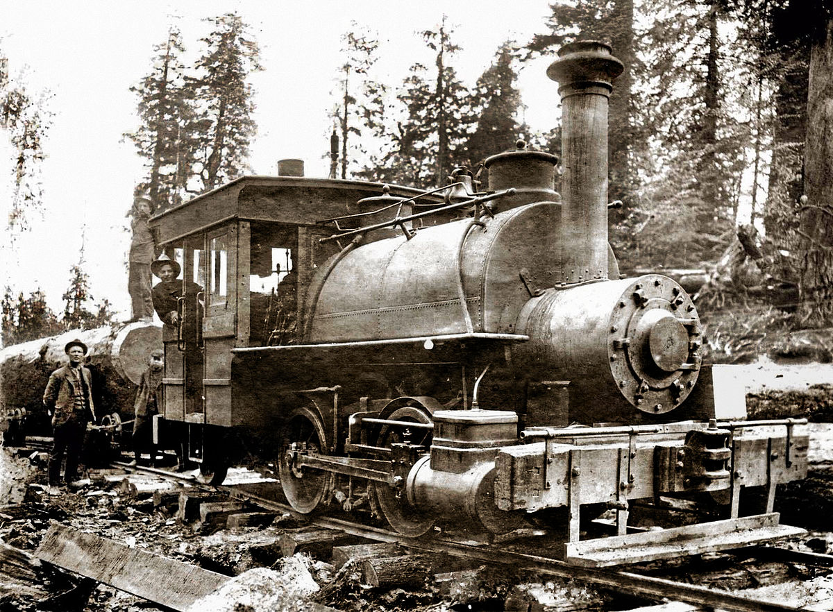 Logging steam engines фото 103