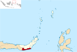 Reggenza di Bolaang Mongondow Meridionale – Mappa