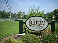 Luray welcome sign (Luray, Virginia)