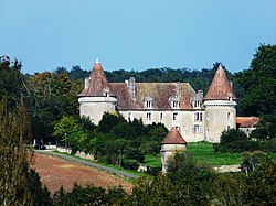 Skyline of Lussas-et-Nontronneau