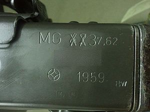  Ein zum MG3 umgebautes MG 42