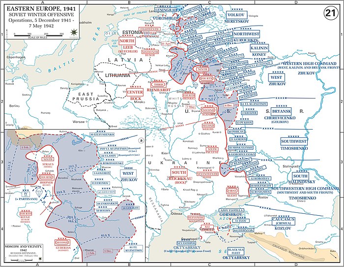 The Soviet winter counter-offensive, 5 December 1941 – 7 May 1942