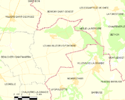 Louan-Villegruis-Fontaine所在地圖 ê uī-tì