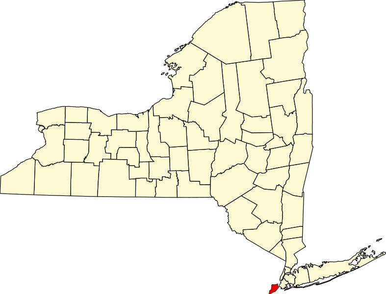 File:Map of New York highlighting Richmond County.svg