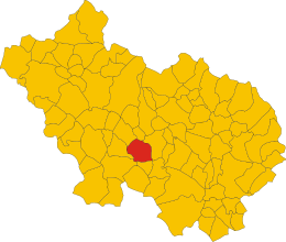 Ceprano - Mapa