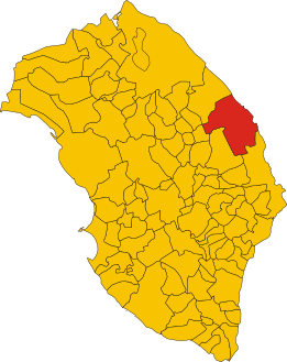 Map of comune of Melendugno (province of Lecce, region Apulia, Italy).svg