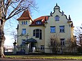 Villa with gate entrance