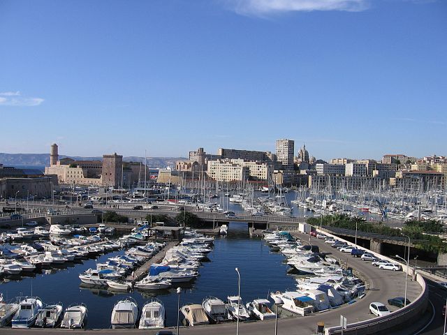 Port de Marsella, França