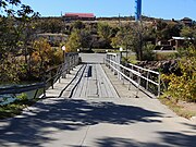 Medicine Bluff Creek bridge is the passage from Medicine Park to the Wichita Mountains & Wildlife Refuge