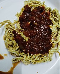 Present commercialised mee siput
