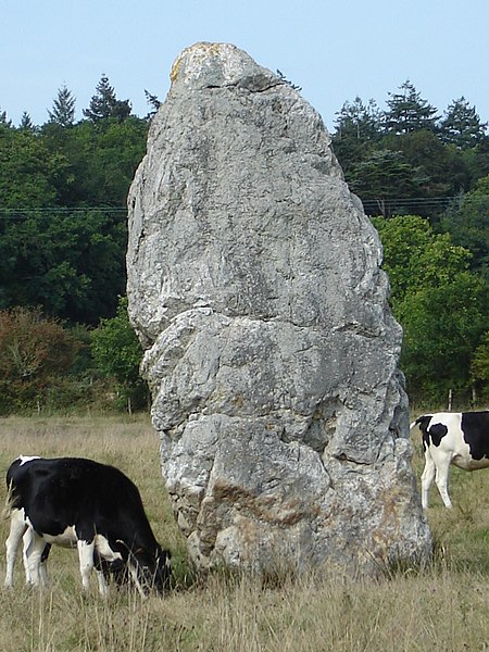 File:Menhir du fuseau de la Madeleine, près du Calvaire, Pontchâteau, Loire Atlantique, France 03.JPG